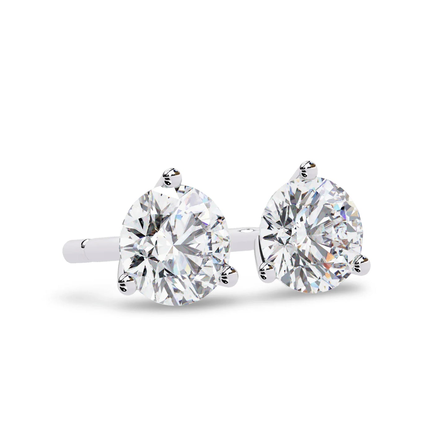 Diva Lab Grown Diamond Earstud Earring in Gold - Jewelslane