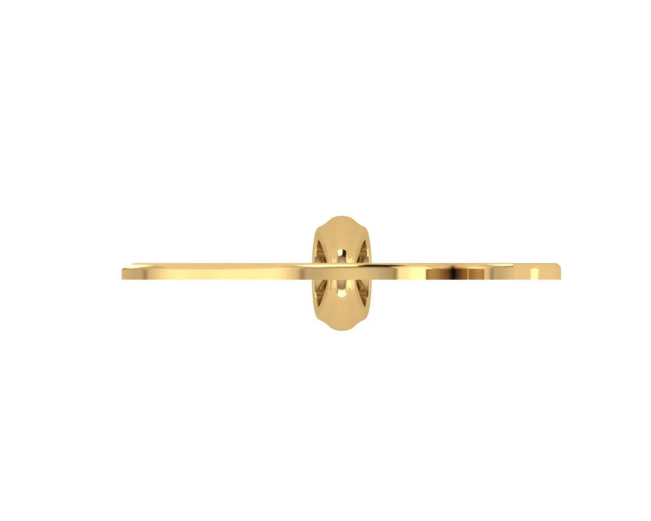 Elegant Om Gold Pendant - Jewelslane