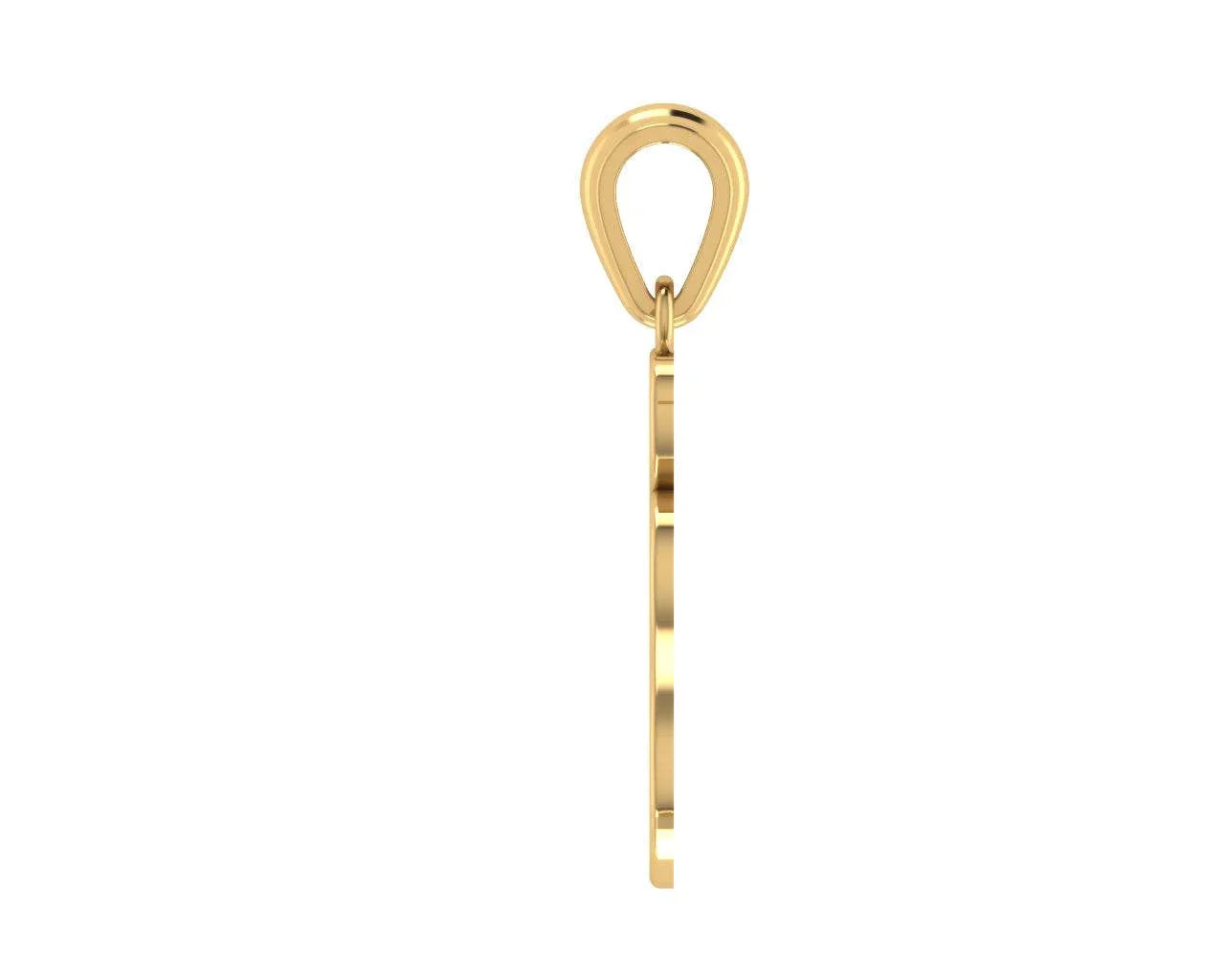 Elegant Om Gold Pendant - Jewelslane