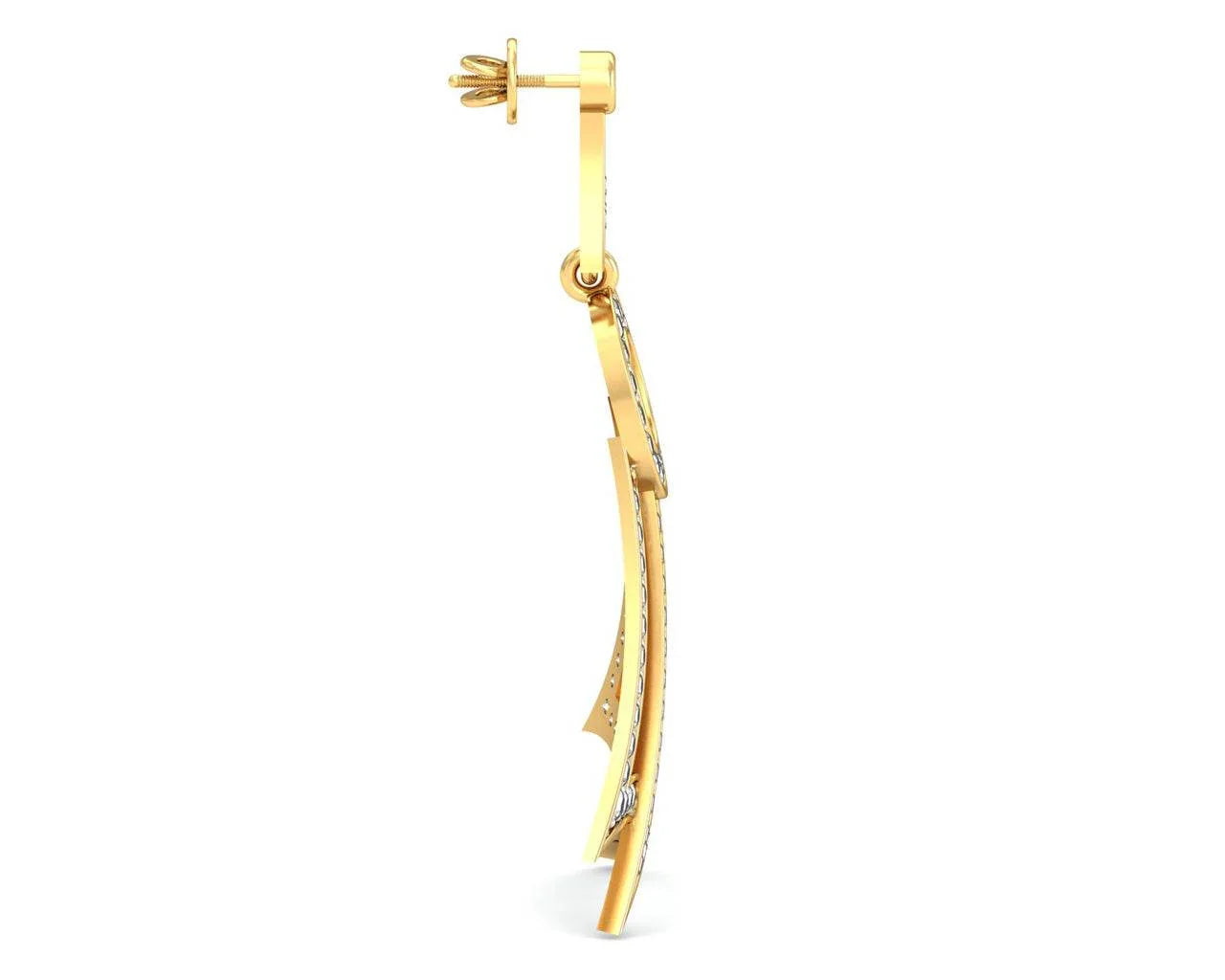 Eshika Diamond Earrings - Jewelslane