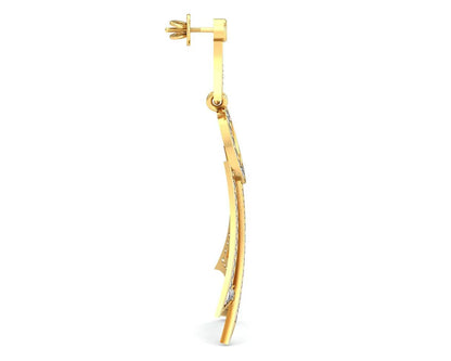 Eshika Diamond Earrings - Jewelslane