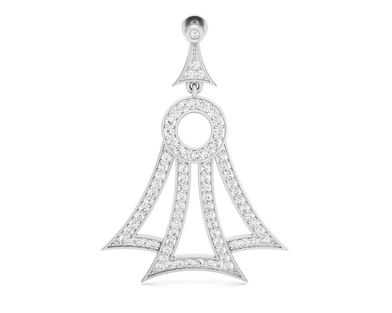 Eshika Diamond Earrings - Jewelslane