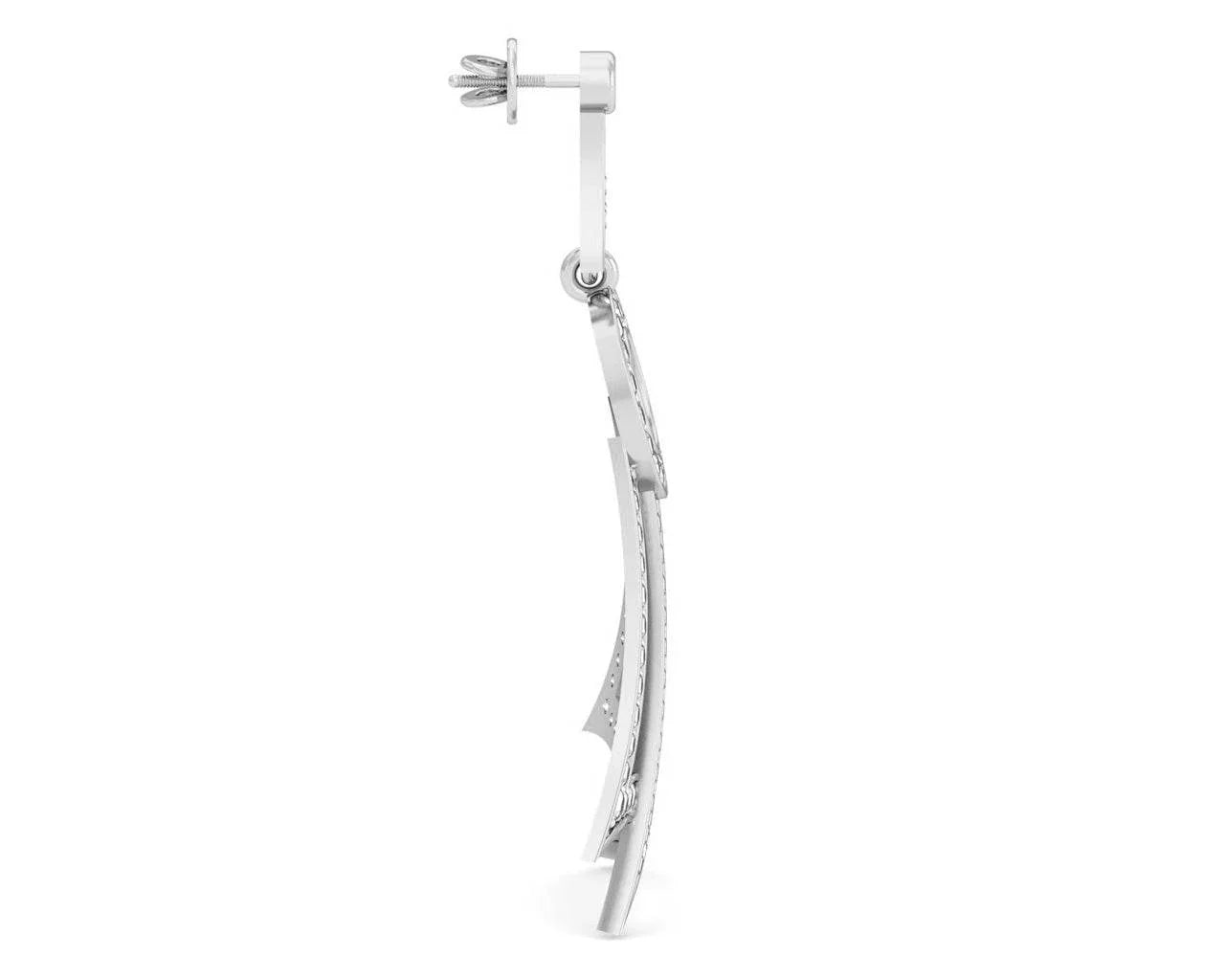 Eshika Diamond Earrings - Jewelslane