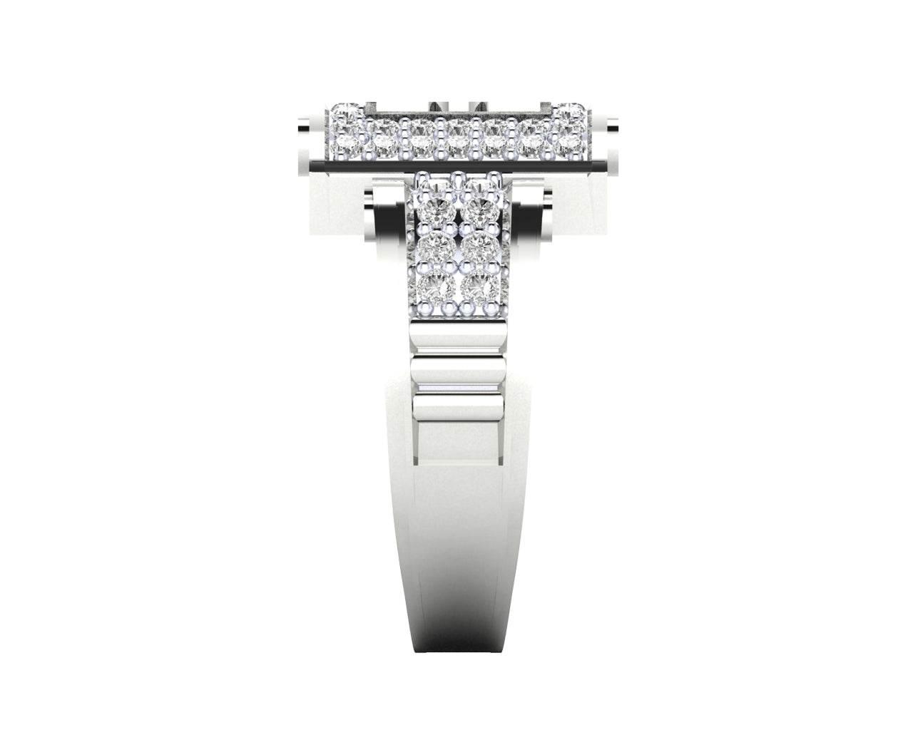 Evans diamond ring in 18k Gold - Jewelslane