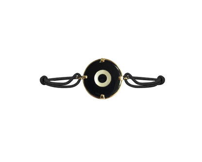 Evil eye Bracelet for Men in gold - Jewelslane
