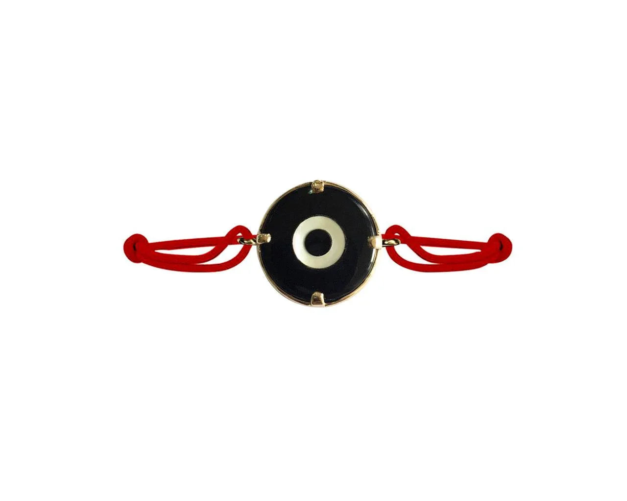 Evil eye Bracelet for Men in gold - Jewelslane