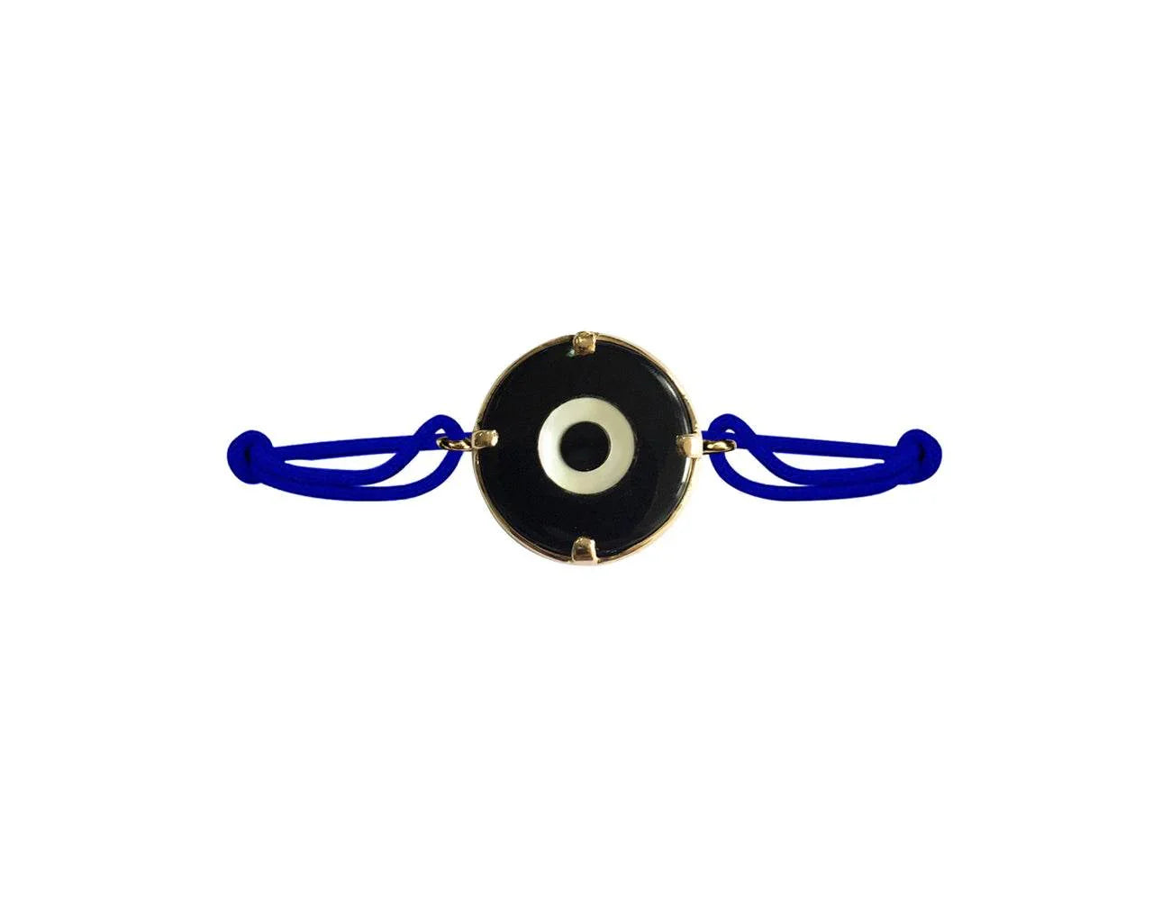 Evil eye Bracelet for Men in gold - Jewelslane