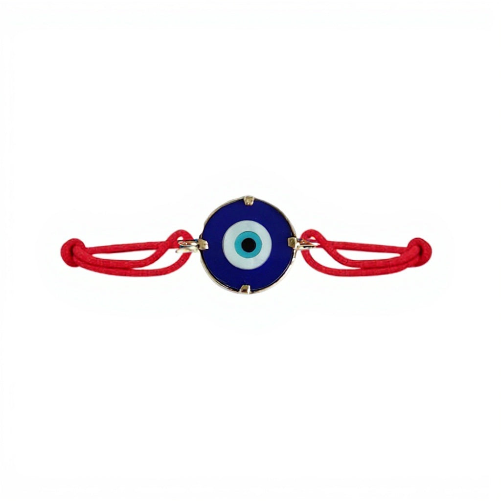 Evil Eye Charm Bracelet with Blue Lapiz - Jewelslane