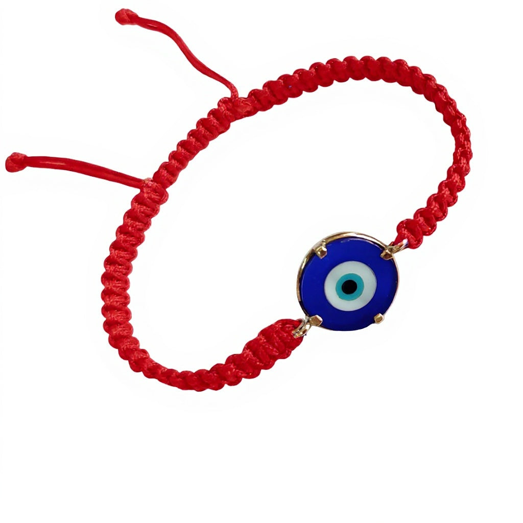Evil Eye Charm Bracelet with Blue Lapiz - Jewelslane