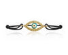 Evil Eye Gold Bracelet with diamonds - Jewelslane