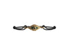 Evil Eye In Gold Bracelet with Enamel Work - Jewelslane