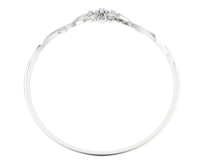 Fain Ladies Diamond Bangle in Gold - Jewelslane