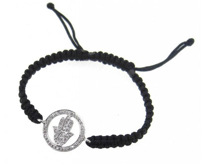 Fatima's Hand Bracelet In Silver - Jewelslane
