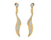 Fiamma Diamond Dangle Earrings - Jewelslane
