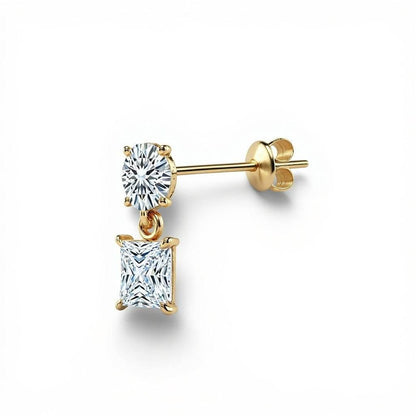 Filo Lab Grown Diamond Solitaire Earrings - Jewelslane