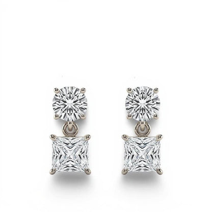 Filo Lab Grown Diamond Solitaire Earrings - Jewelslane