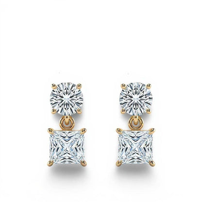 Filo Lab Grown Diamond Solitaire Earrings - Jewelslane