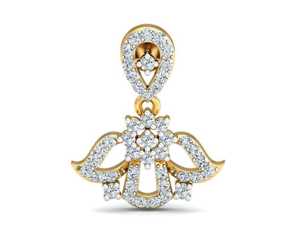 Fiza Diamond Dangle Earrings - Jewelslane