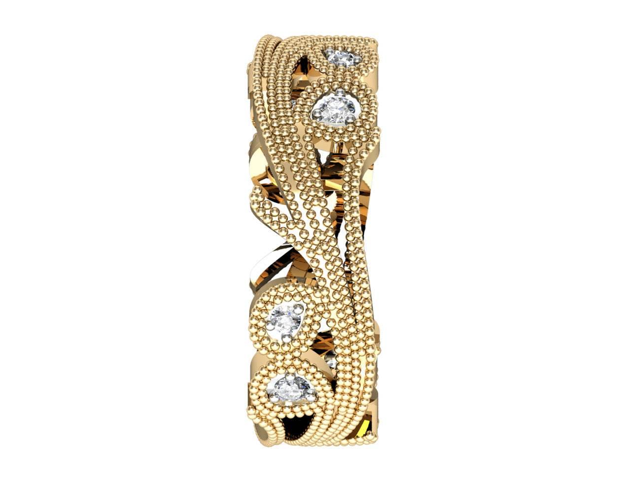 Floral Twiner Ring - Jewelslane