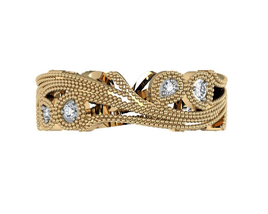 Floral Twiner Ring - Jewelslane