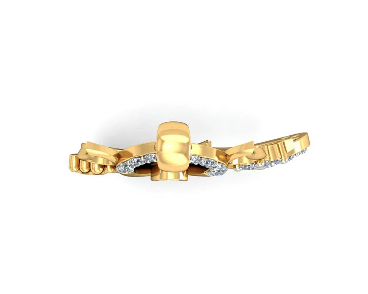 Ganesh Diamond Pendant in 14k gold - Jewelslane