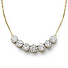 Gia Round Brilliant Lab Grown Diamonds Pendant Necklace in 14k gold - Jewelslane