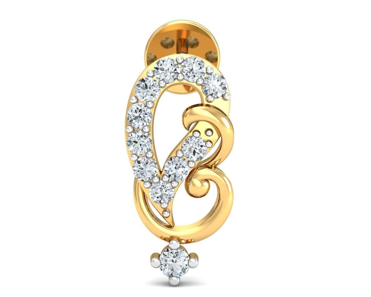 Gina Diamond Earrings - Jewelslane