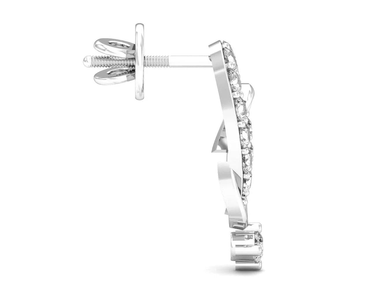Gina Diamond Earrings - Jewelslane