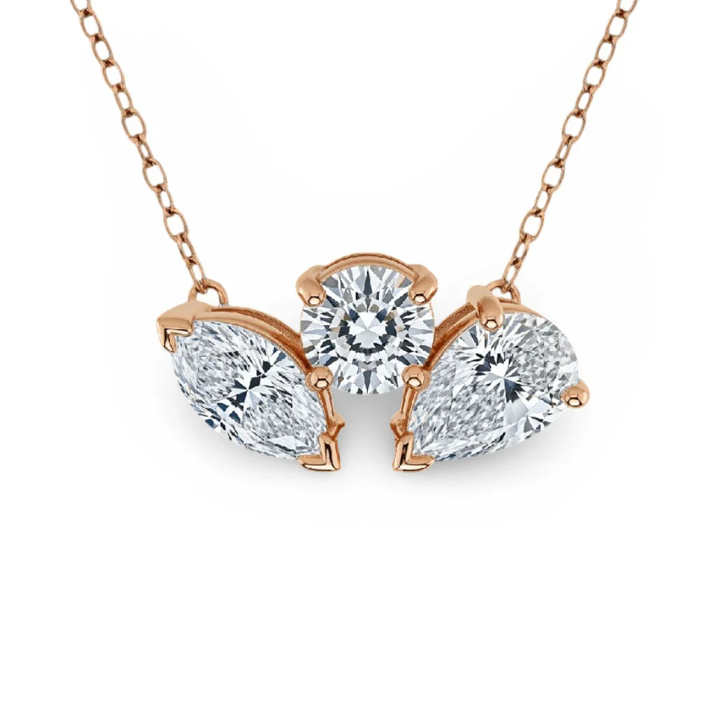 Gino Lab Grown Diamonds Solitaire Pendant Necklace - Jewelslane