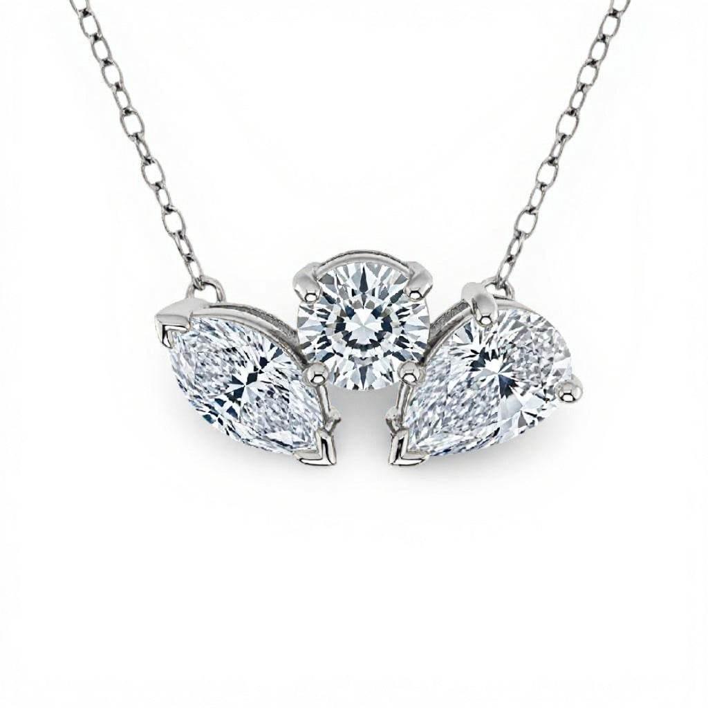 Gino Lab Grown Diamonds Solitaire Pendant Necklace - Jewelslane