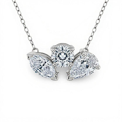 Gino Lab Grown Diamonds Solitaire Pendant Necklace - Jewelslane