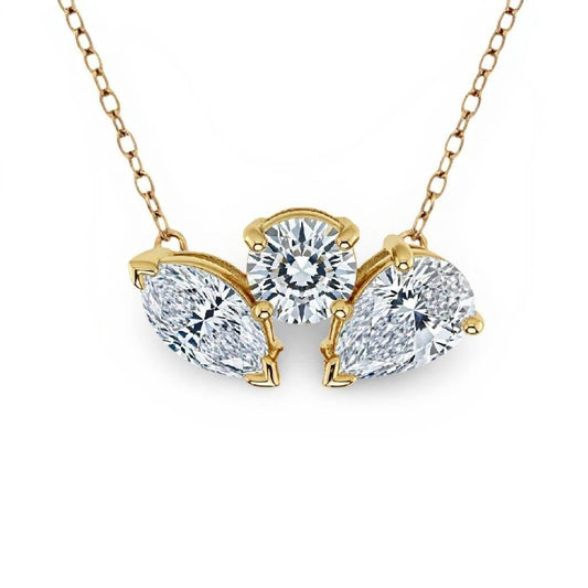 Gino Lab Grown Diamonds Solitaire Pendant Necklace - Jewelslane