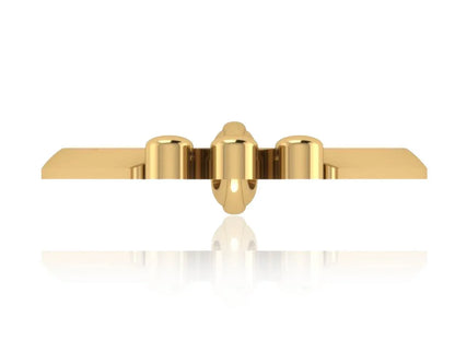 Gold Khanda Pendant - Jewelslane