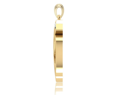 Gold Om Pendant - Jewelslane