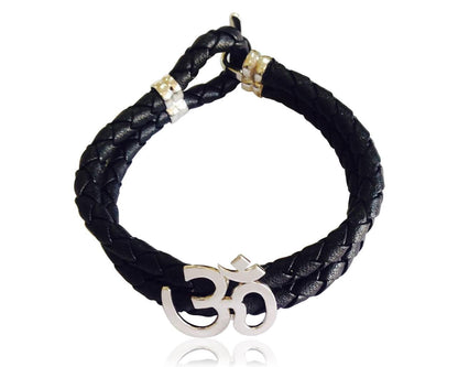 Gold Aum Bracelet for Men - Jewelslane