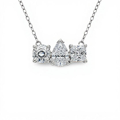 Gwyn Lab Grown Diamond Pendant Necklace - Jewelslane