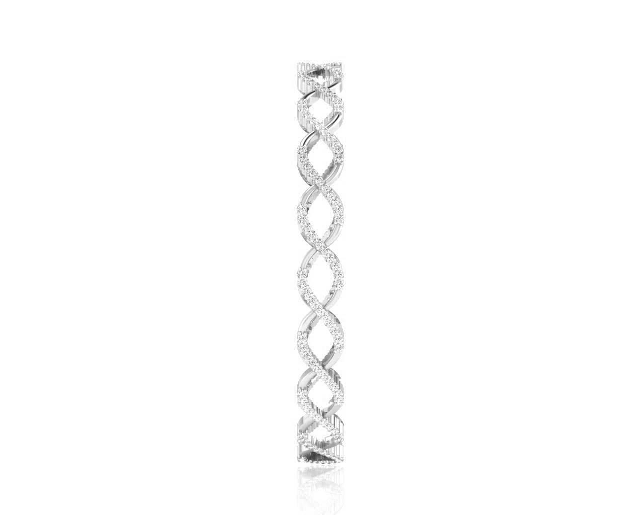 Heli Diamond Bangles in Gold - Jewelslane