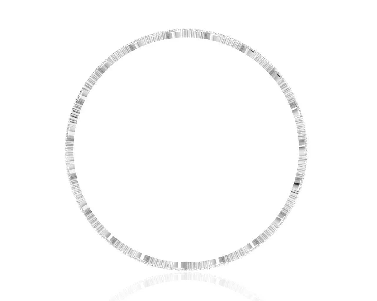 Heli Diamond Bangles in Gold - Jewelslane