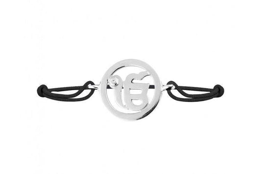 Ik Onkaar Silver Bracelet - Jewelslane