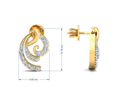 Ilena Diamond Earrings - Jewelslane