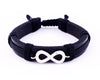 Infinity Leather Bracelet - Jewelslane