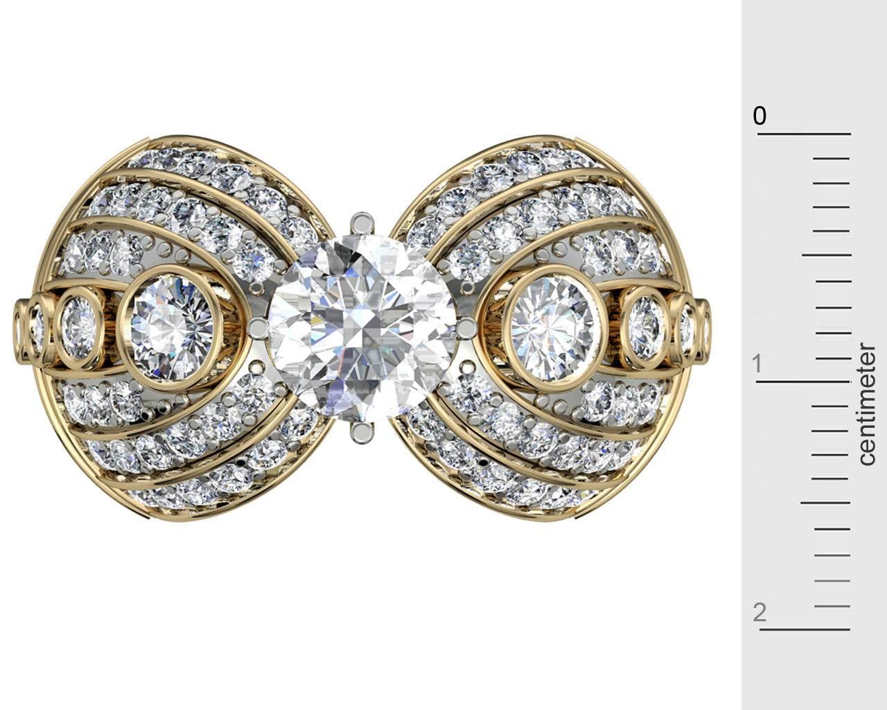 Isabella Solitaire Diamond Engagement Ring - Jewelslane