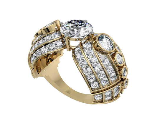 Isabella Solitaire Diamond Engagement Ring - Jewelslane