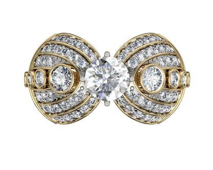 Isabella Solitaire Diamond Engagement Ring - Jewelslane
