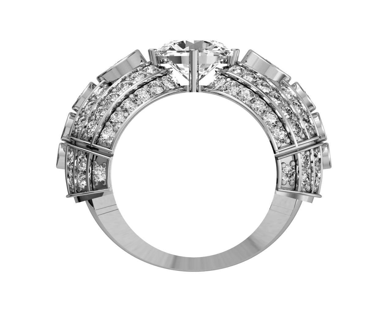 Isabella Solitaire Diamond Engagement Ring - Jewelslane