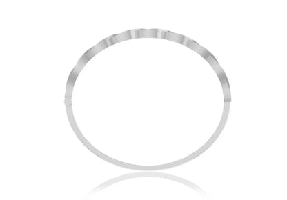 Isha Gold Diamond Bangle - Jewelslane