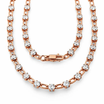 Iva Lab Grown Diamond Solitaire Necklace Chain - Jewelslane