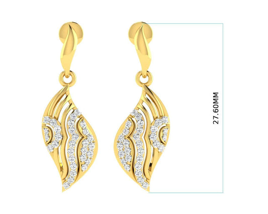 Ivanka Diamond Earrings & Pendant Set - Jewelslane