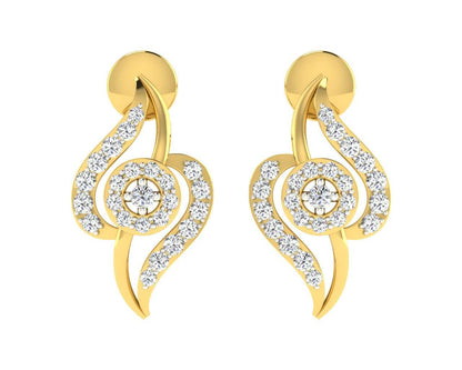 Jia Diamond Earrings - Jewelslane