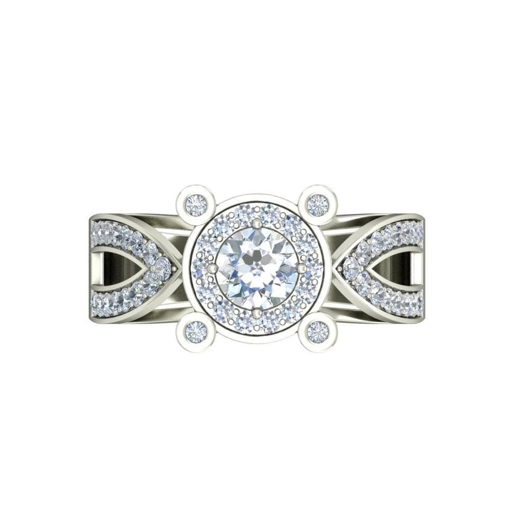 Karin Diamond Solitaire Ring - Jewelslane